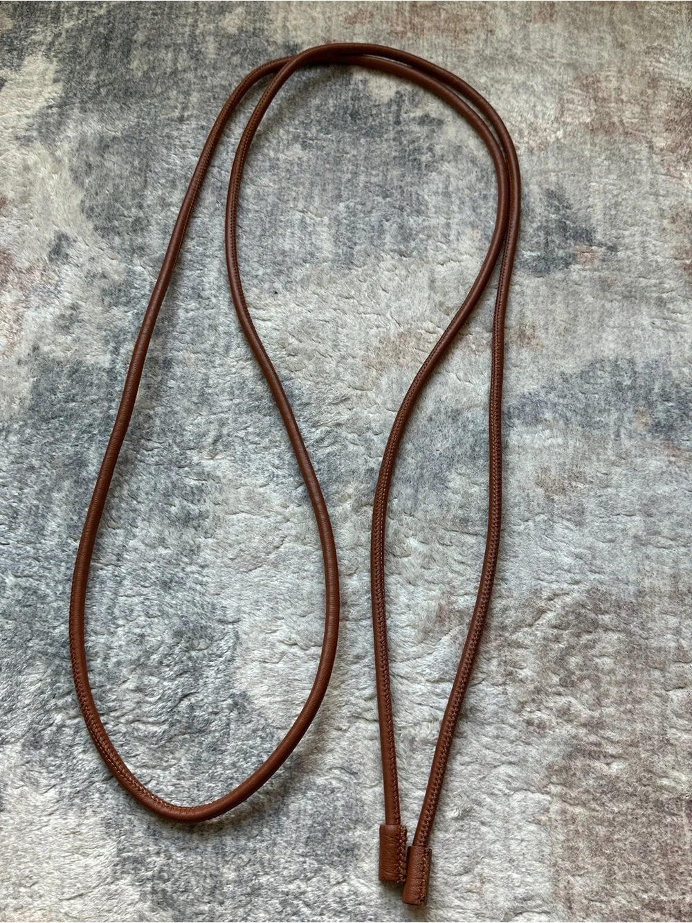 NWOT Zara Brown Rope Belt